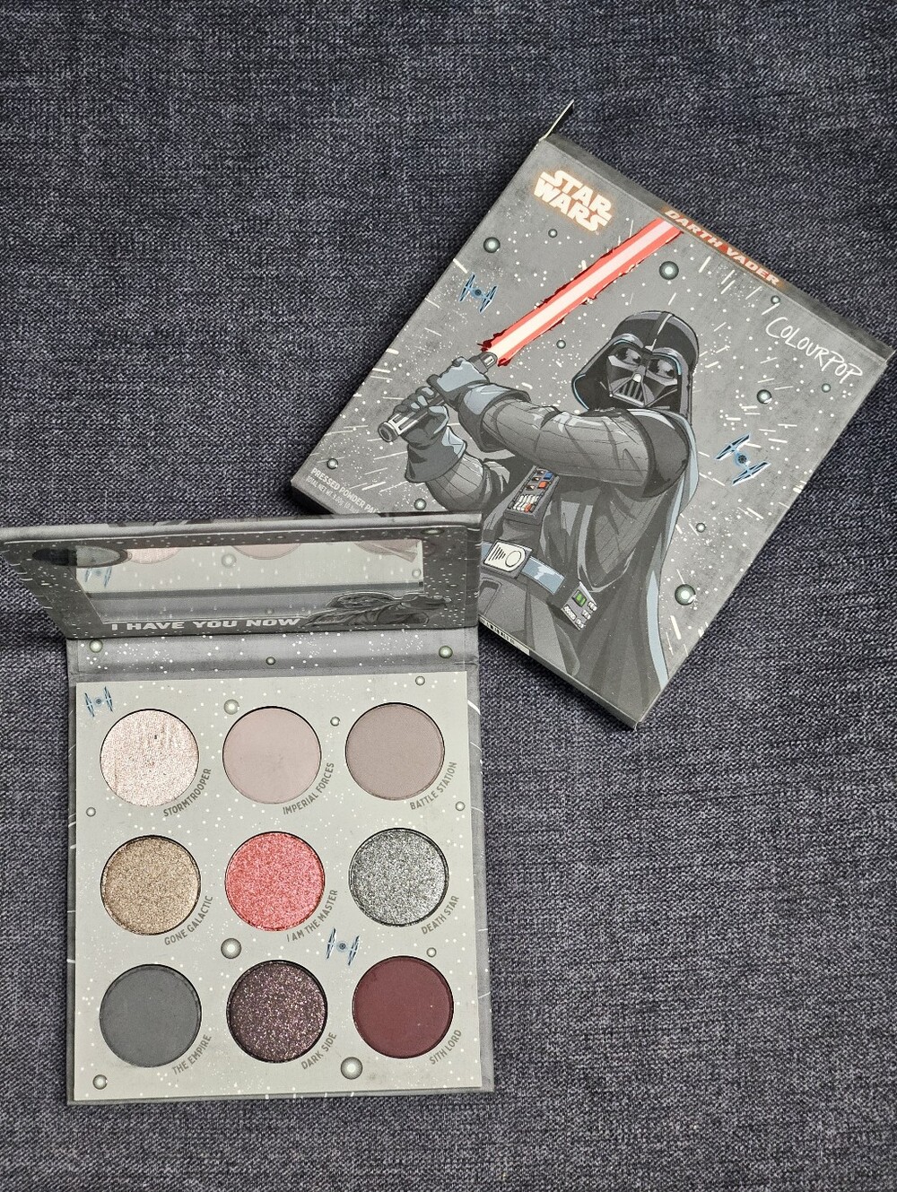 Colourpop Darth Vader Eye Shadow Palette ☆New☆